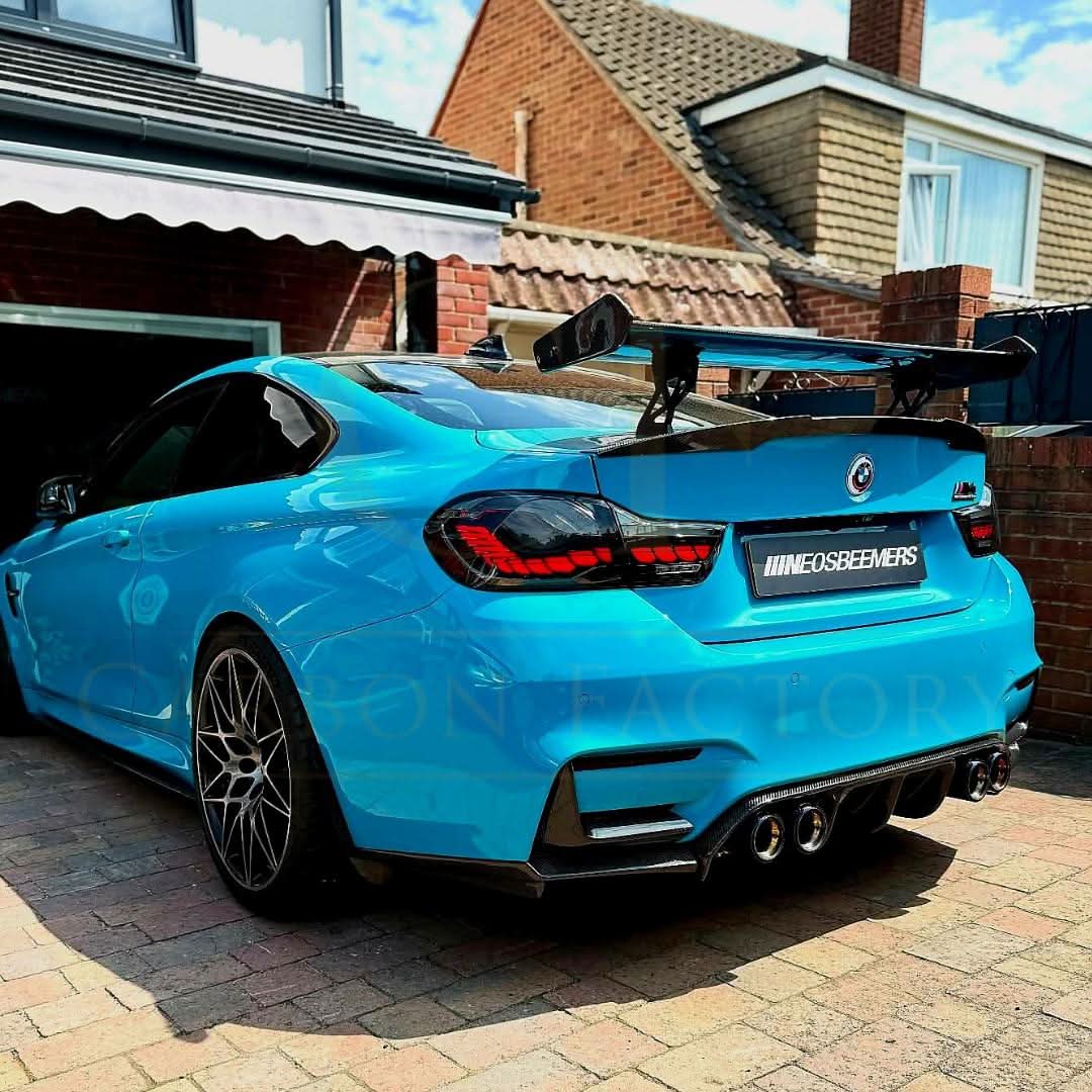GTS2 Style Carbon Fibre GT Spoiler for BMW F80 M3 F82 F83 M4 14-20 - Carbon Factory