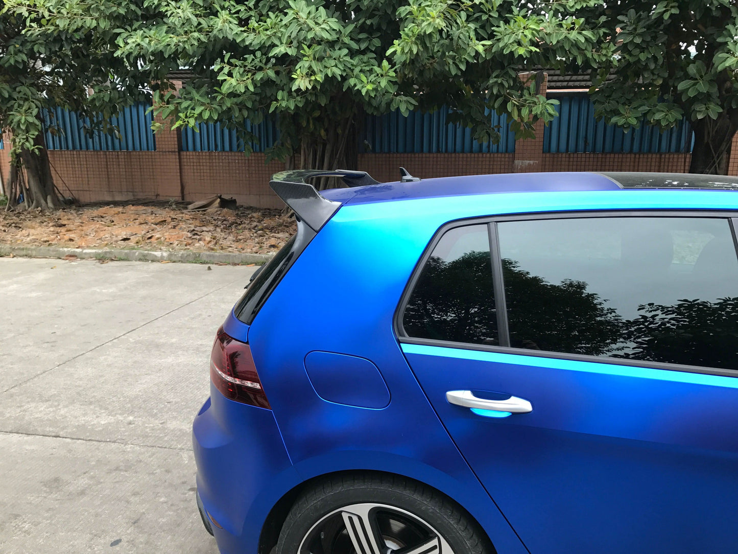 J Style Carbon Fibre Roof Spoiler for VW Golf MK7 14-20 - Carbon Factory