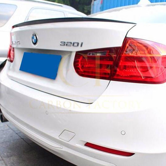 M3 Style Carbon Fibre Boot Spoiler for BMW 3 Series F30 F80 Saloon inc M3 13-18 - Carbon Factory