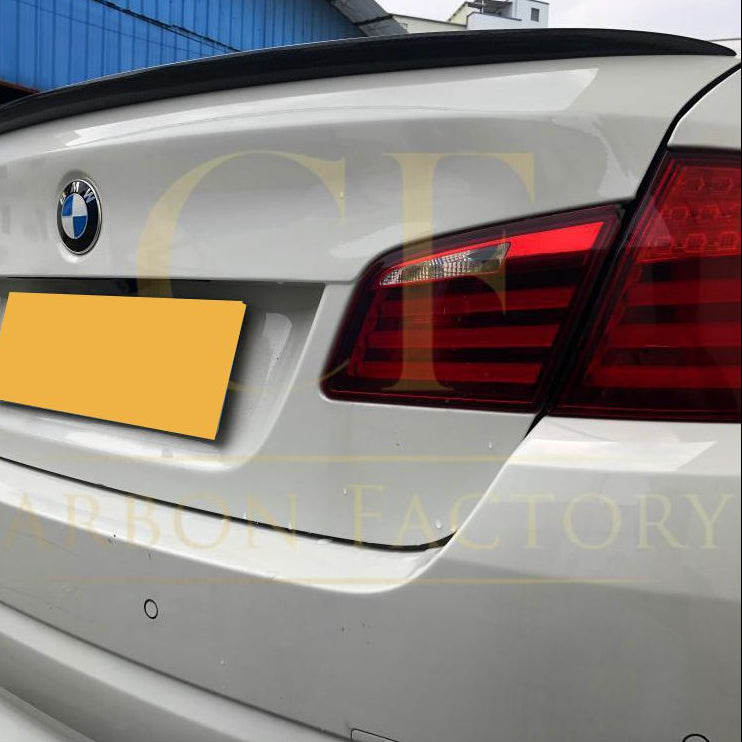 M5 Style Carbon Fibre Boot Spoiler for BMW 5 Series F10 inc M5 10-17 - Carbon Factory