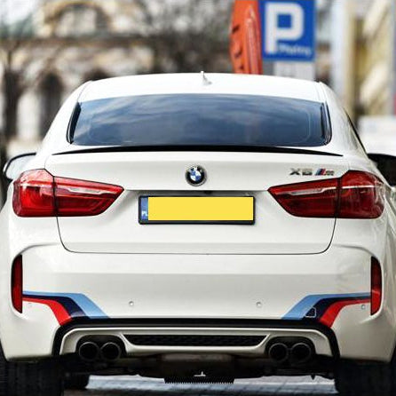 MP A Style Carbon Fibre Boot Spoiler for BMW F16 X6 F86 X6M 15-18 - Carbon Factory