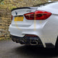 MP B Style Carbon Fibre Boot Spoiler for BMW F16 X6 F86 X6M 15-18 - Carbon Factory