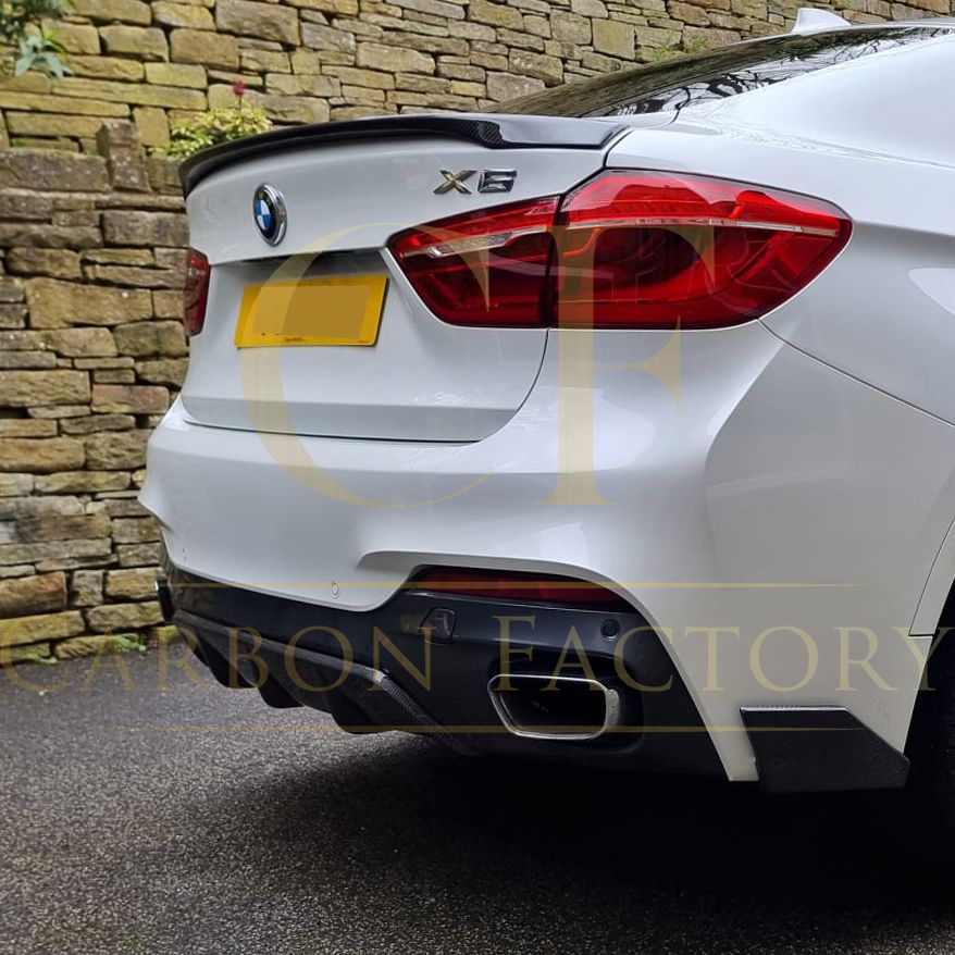 MP B Style Carbon Fibre Boot Spoiler for BMW F16 X6 F86 X6M 15-18 - Carbon Factory