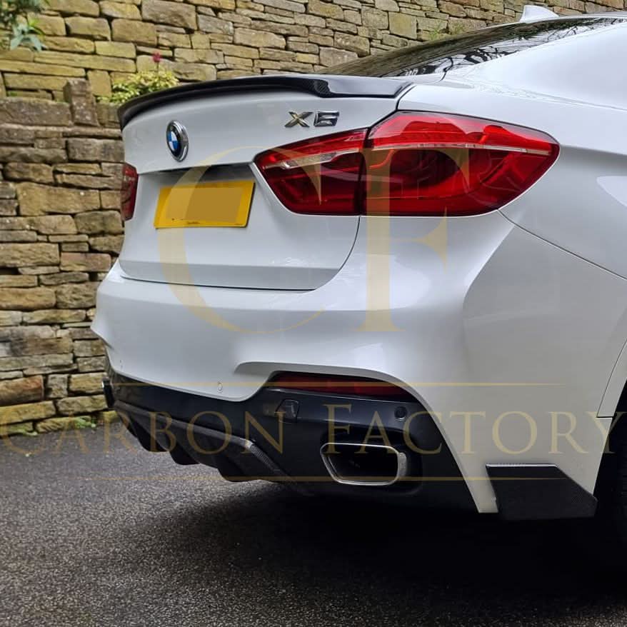 MP B Style Carbon Fibre Boot Spoiler for BMW F16 X6 F86 X6M 15-18 - Carbon Factory