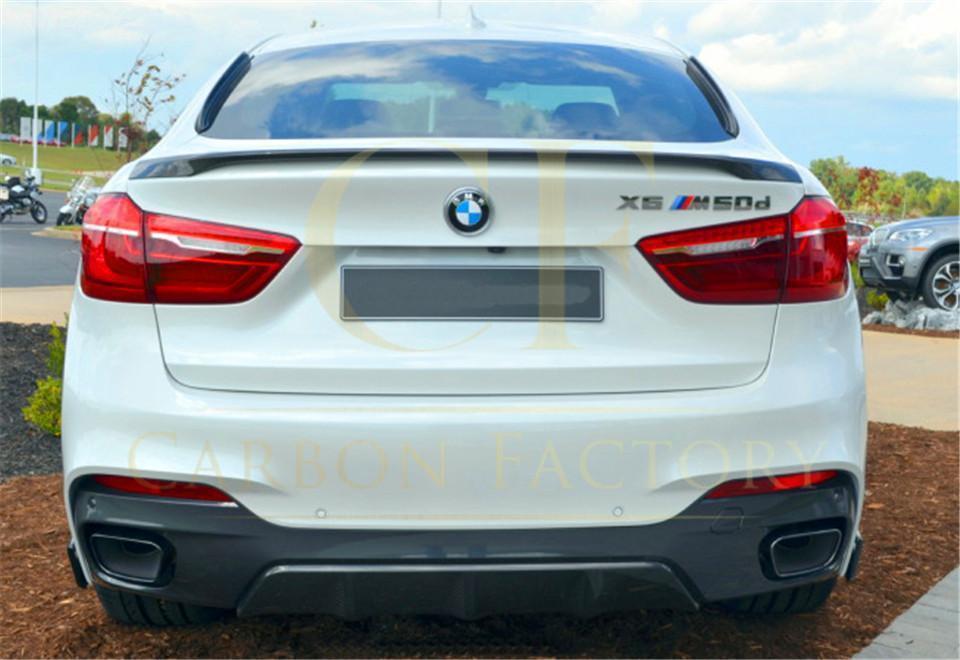 MP B Style Carbon Fibre Boot Spoiler for BMW F16 X6 F86 X6M 15-18 - Carbon Factory