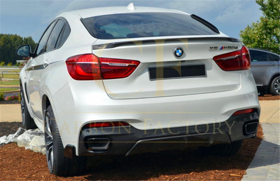 MP B Style Carbon Fibre Boot Spoiler for BMW F16 X6 F86 X6M 15-18 - Carbon Factory