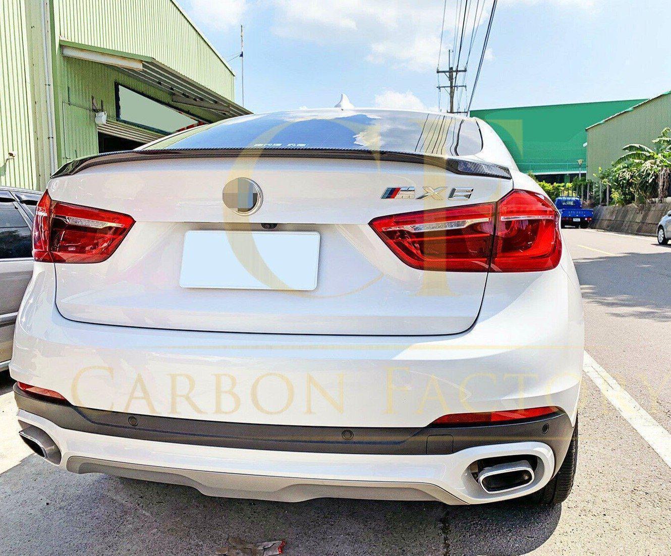MP B Style Carbon Fibre Boot Spoiler for BMW F16 X6 F86 X6M 15-18 - Carbon Factory