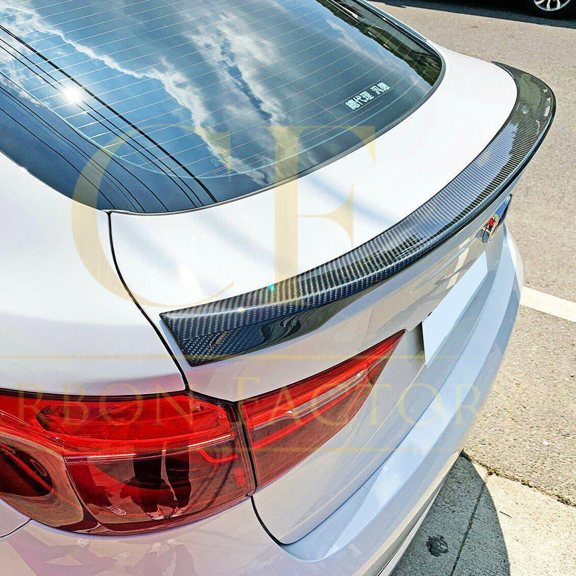 MP B Style Carbon Fibre Boot Spoiler for BMW F16 X6 F86 X6M 15-18 - Carbon Factory