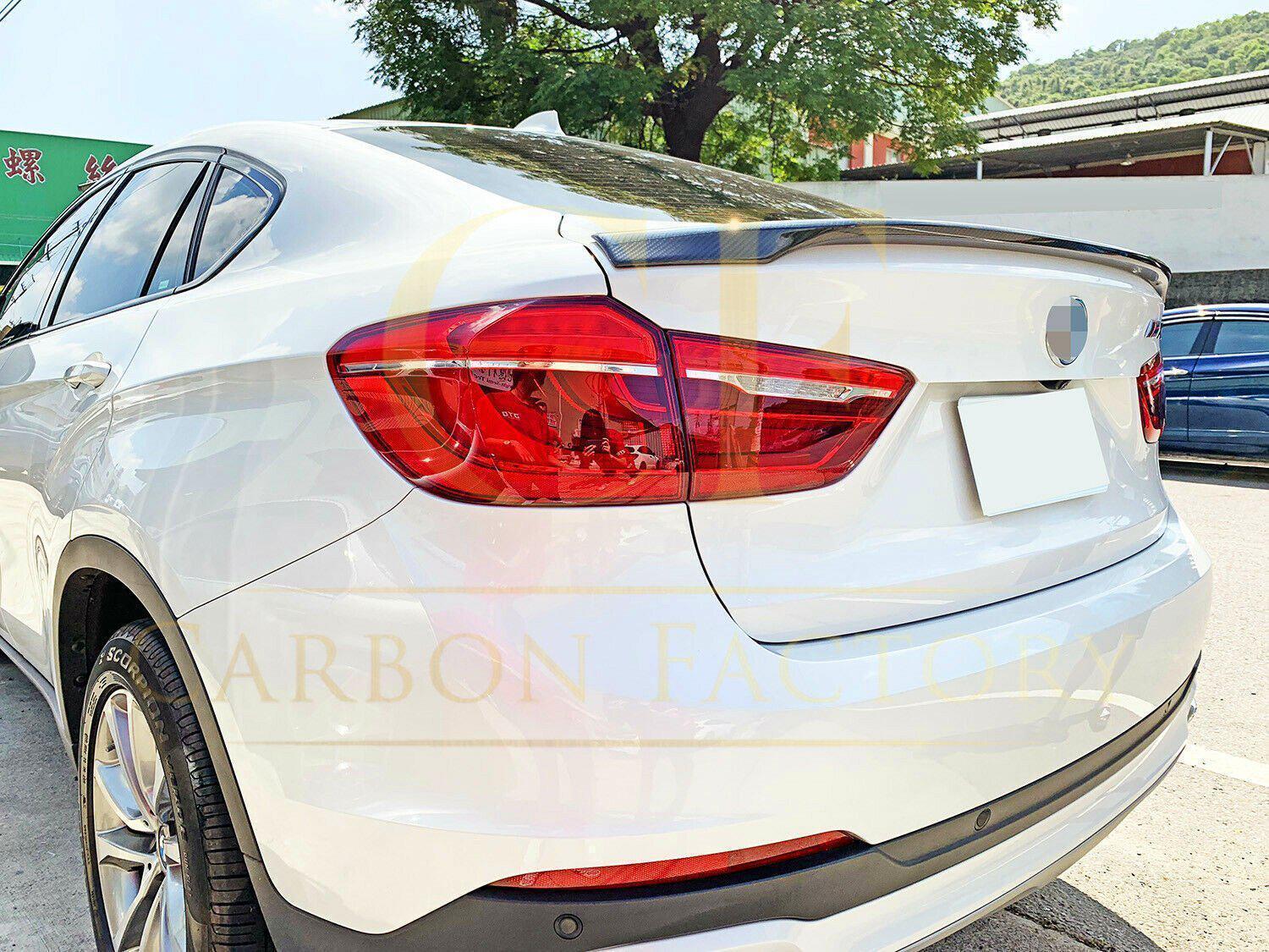 MP B Style Carbon Fibre Boot Spoiler for BMW F16 X6 F86 X6M 15-18 - Carbon Factory