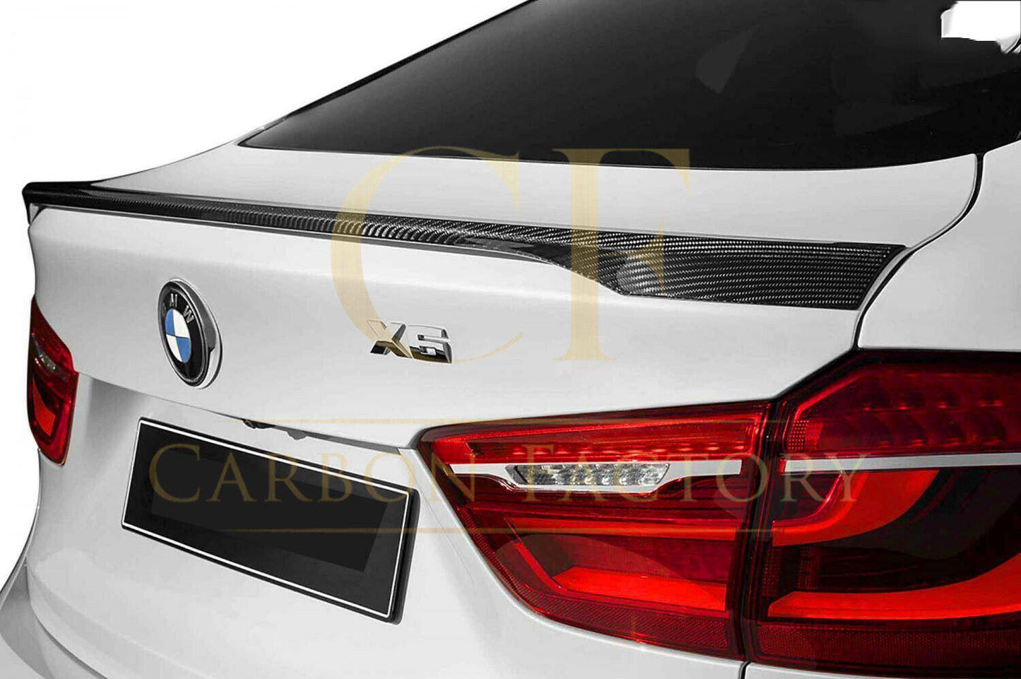 MP B Style Carbon Fibre Boot Spoiler for BMW F16 X6 F86 X6M 15-18 - Carbon Factory