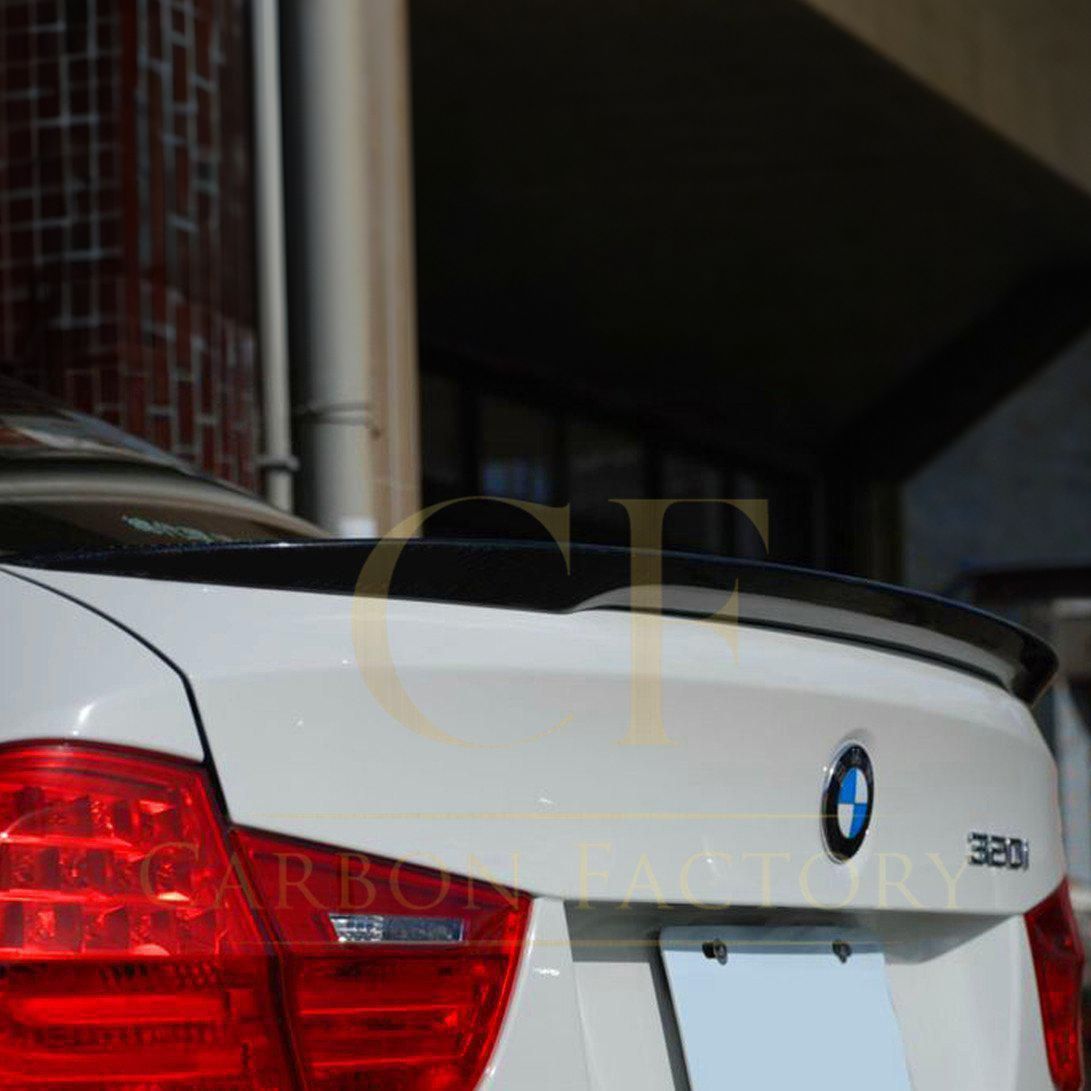 MP Style Carbon Fibre Boot Spoiler for BMW 3 Series E90 Saloon inc M3 07-13 - Carbon Factory