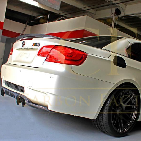 MP Style Carbon Fibre Boot Spoiler for BMW 3 Series E93 Convertible inc M3 07-13 - Carbon Factory