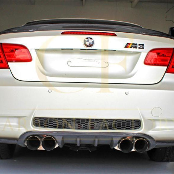 MP Style Carbon Fibre Boot Spoiler for BMW 3 Series E93 Convertible inc M3 07-13 - Carbon Factory