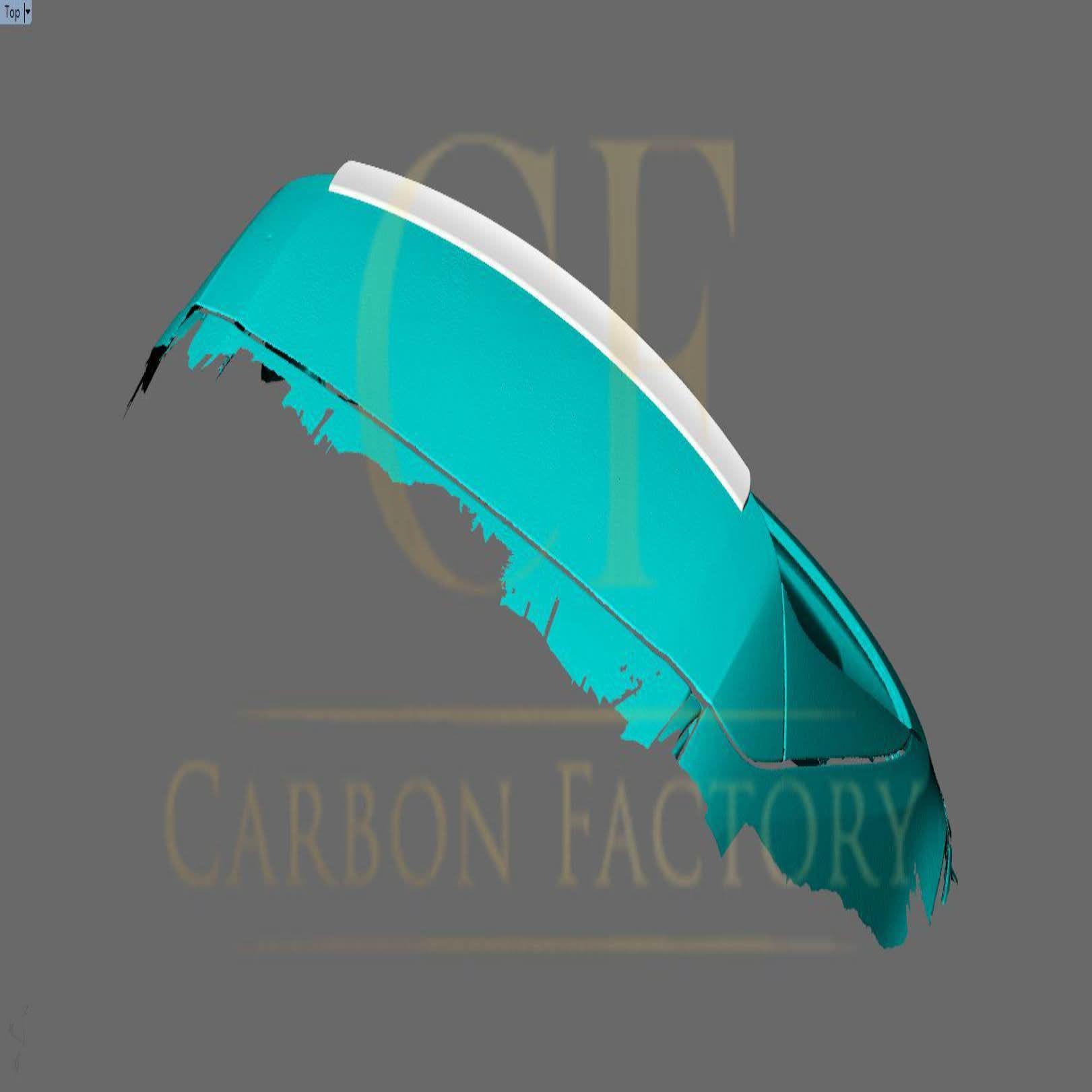MP Style Carbon Fibre Roof Spoiler for BMW F15 X5 F85 X5M 14-18 - Carbon Factory