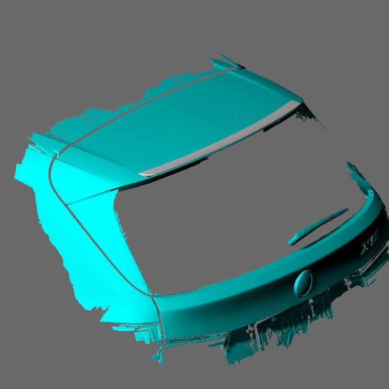 MP Style Carbon Fibre Roof Spoiler for BMW F15 X5 F85 X5M 14-18 - Carbon Factory