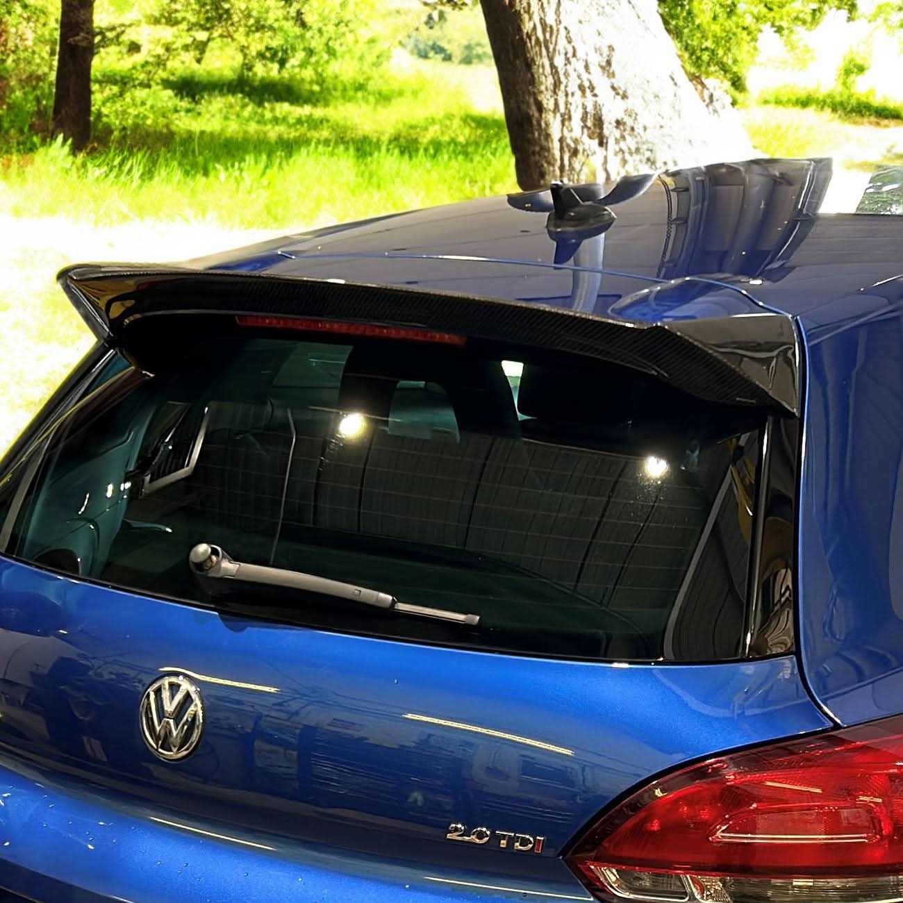 OSIR Style Carbon Fibre Roof Spoiler for VW Scirocco 09-14 - Carbon Factory
