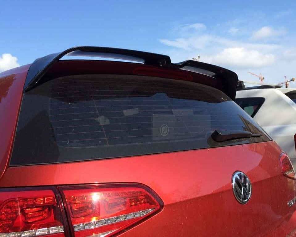 OT Style Carbon Fibre Roof Spoiler for VW Golf MK7 14-20 - Carbon Factory
