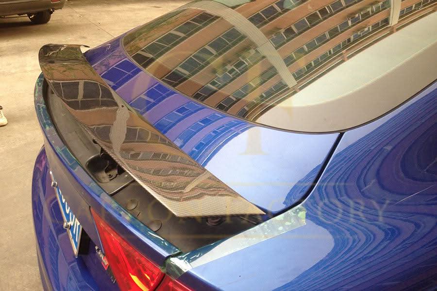 P Style Carbon Fibre Boot Spoiler for Audi 4G A7 S7 10-18 - Carbon Factory