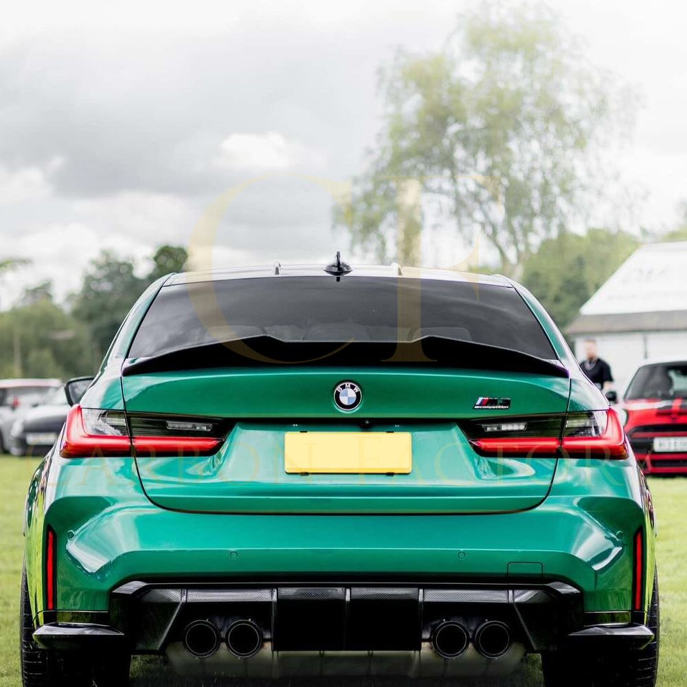 PSM Style Carbon Fibre Boot Spoiler for BMW G20 3 Series G80 M3 G28 i3 19-Present - Carbon Factory
