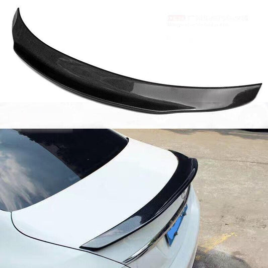 PSM Style Carbon Fibre Boot Spoiler for Mercedes Benz C218 CLS 14-18 - Carbon Factory
