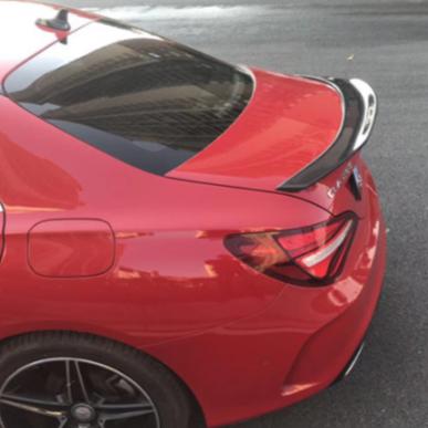 PSM Style Carbon Fibre Boot Spoiler for Mercedes Benz W117 CLA 13-19 - Carbon Factory