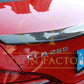 PSM Style Carbon Fibre Boot Spoiler for Mercedes Benz W117 CLA 13-19 - Carbon Factory