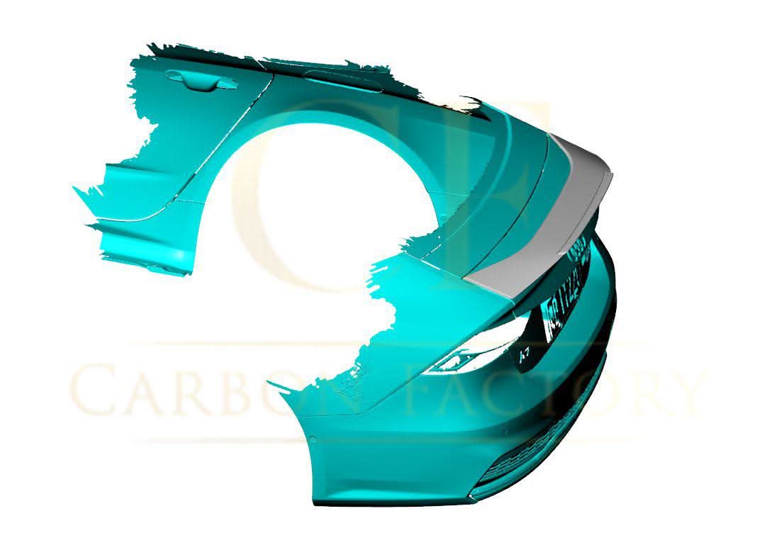 R Style Carbon Fibre Boot Spoiler for Audi 4K A7 S7 RS7 19-22 - Carbon Factory