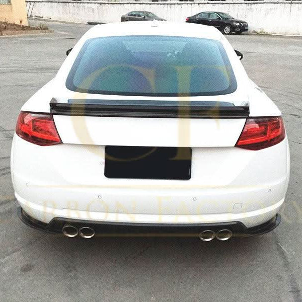 R Style Carbon Fibre Boot Spoiler for Audi 8S TT MK3 15-19 - Carbon Factory