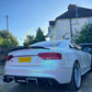 R Style Carbon Fibre Boot Spoiler for Audi B8 B8.5 S5 RS5 2 Door 07-16 - Carbon Factory