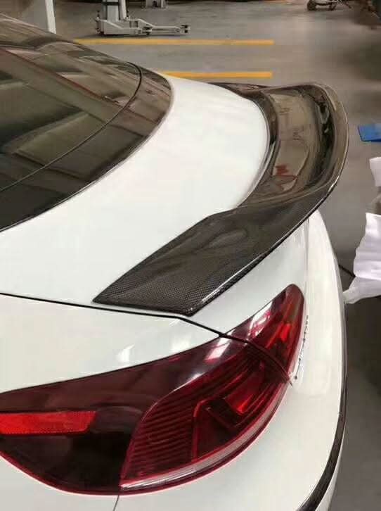 R Style Carbon Fibre Boot Spoiler for VW Passat CC B7 11-18 - Carbon Factory