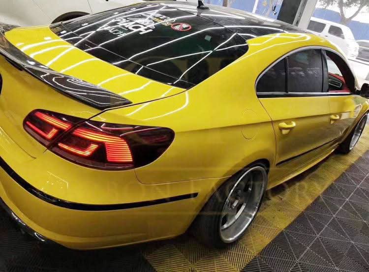 R Style Carbon Fibre Boot Spoiler for VW Passat CC B7 11-18 - Carbon Factory