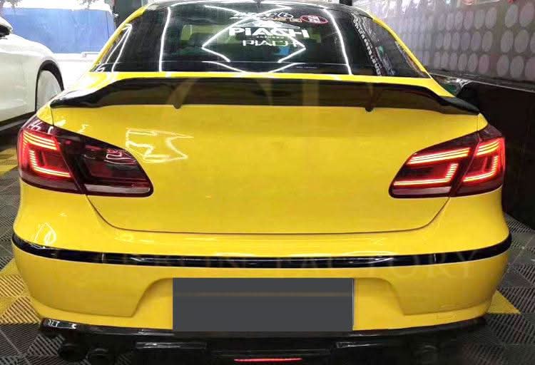 R Style Carbon Fibre Boot Spoiler for VW Passat CC B7 11-18 - Carbon Factory