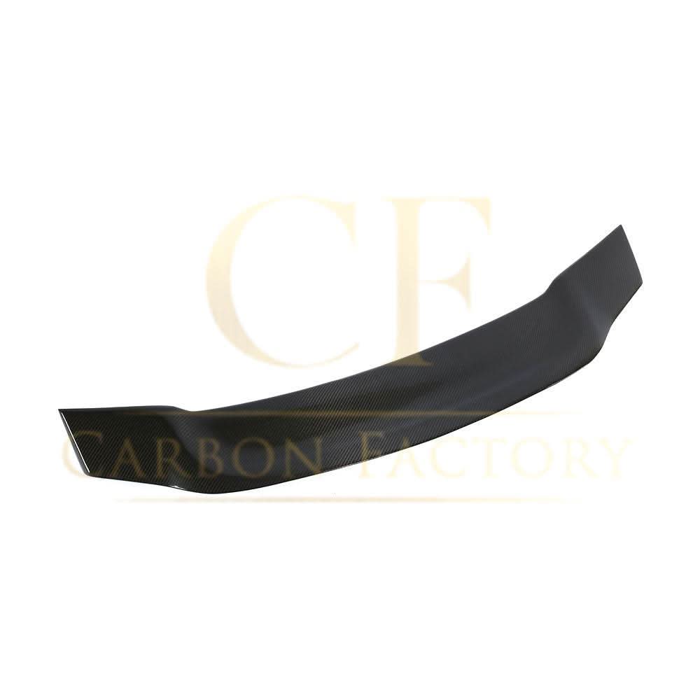Carbon fibre boot spoiler for Mercedes-Benz C207 E-Class Coupe, Renntech style, enhances aerodynamics and sporty appearance.