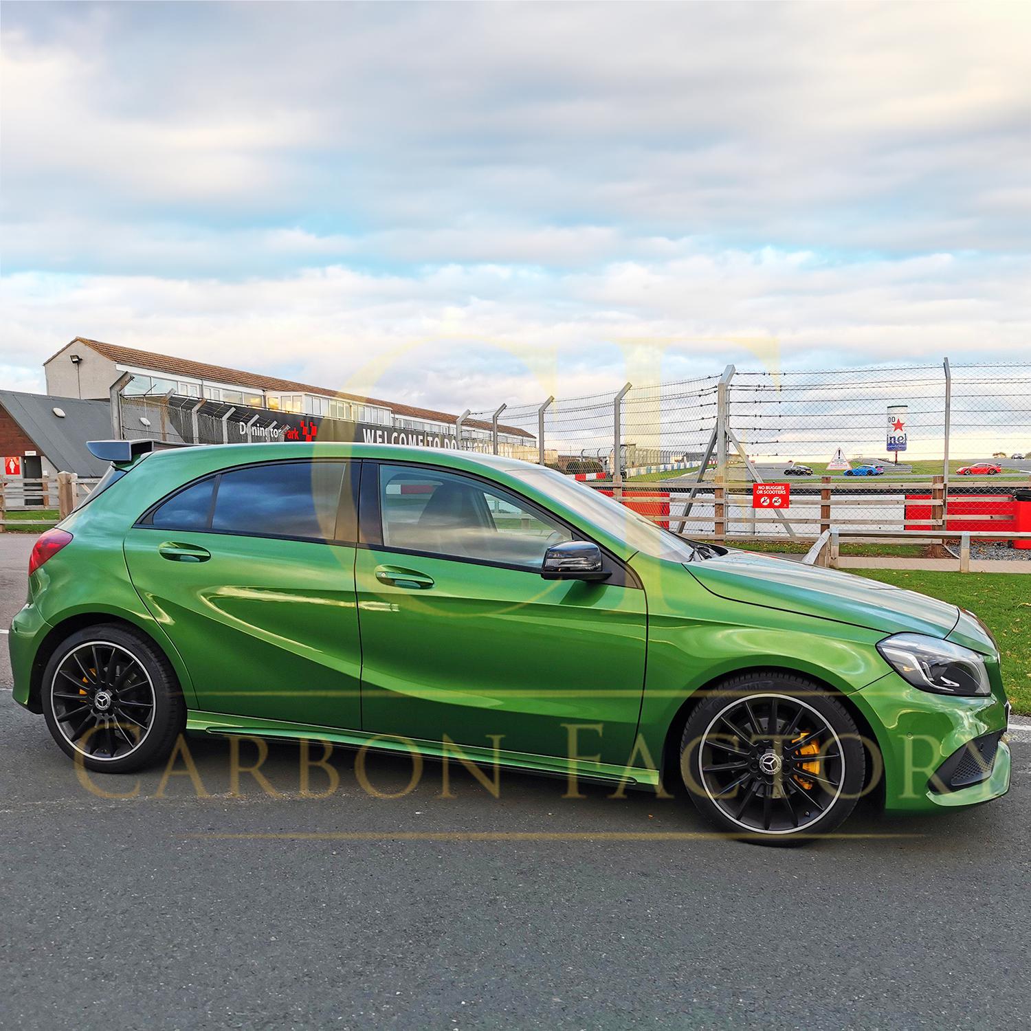 RZ Style Carbon Fibre Roof Spoiler for Mercedes Benz W176 A Class 13-18 - Carbon Factory