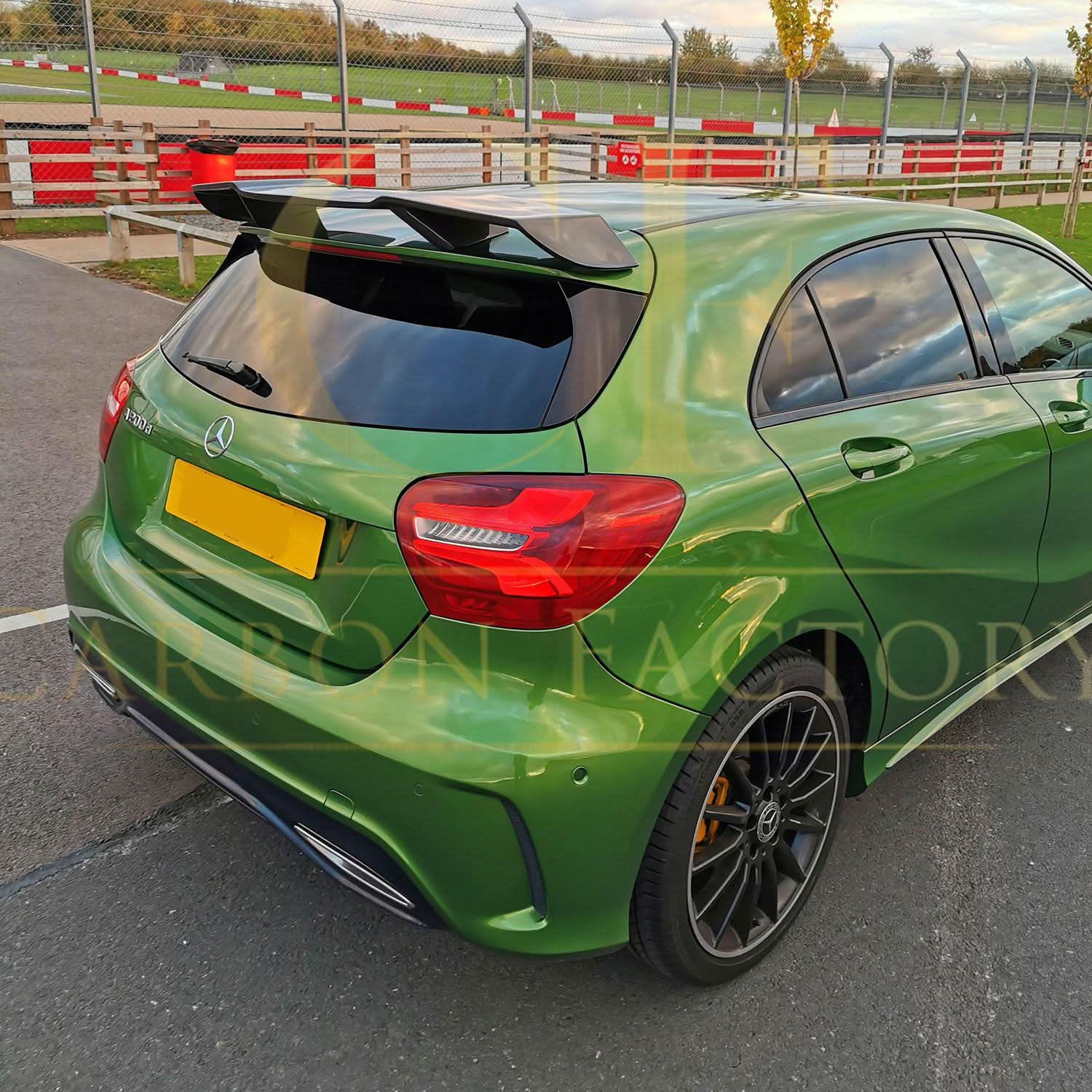 RZ Style Carbon Fibre Roof Spoiler for Mercedes Benz W176 A Class 13-18 - Carbon Factory