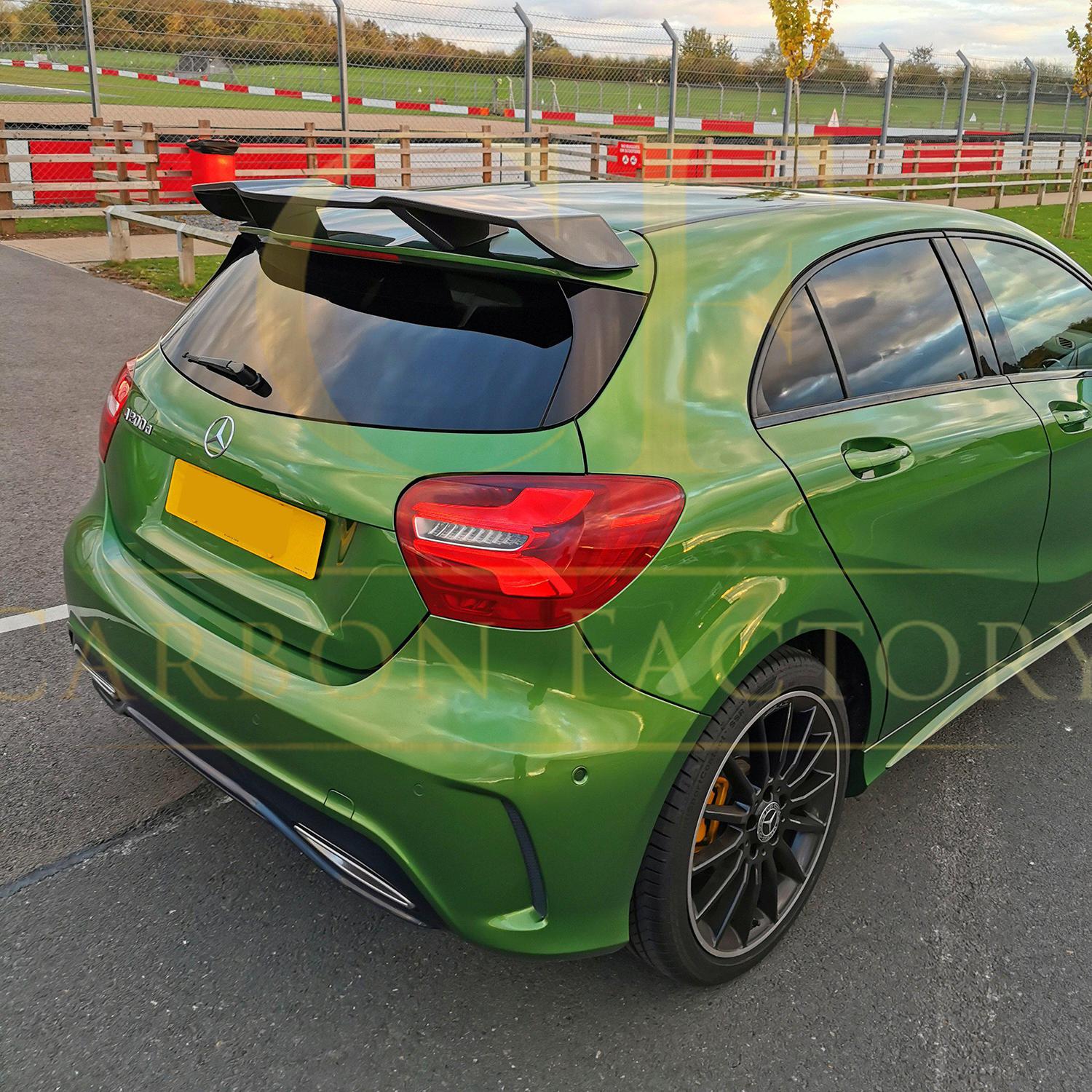 RZ Style Carbon Fibre Roof Spoiler for Mercedes Benz W176 A Class 13-18 - Carbon Factory