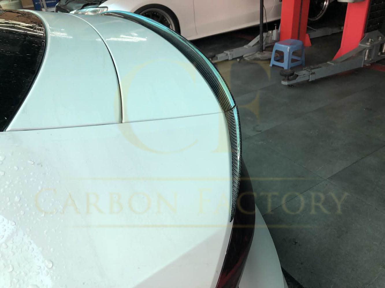 V Style Carbon Fibre Boot Spoiler for Audi 4K A7 S7 RS7 19-22 - Carbon Factory