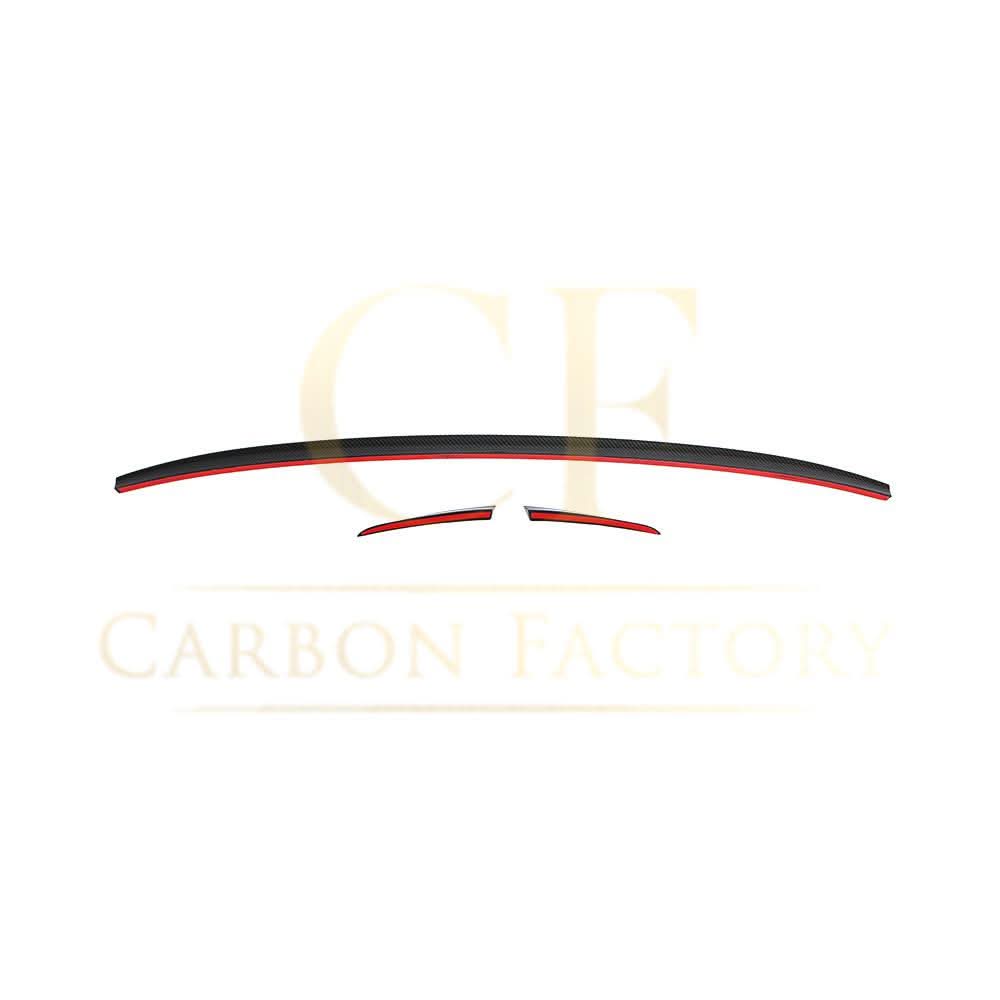 V Style Carbon Fibre Boot Spoiler for Audi 4K A7 S7 RS7 19-22 - Carbon Factory