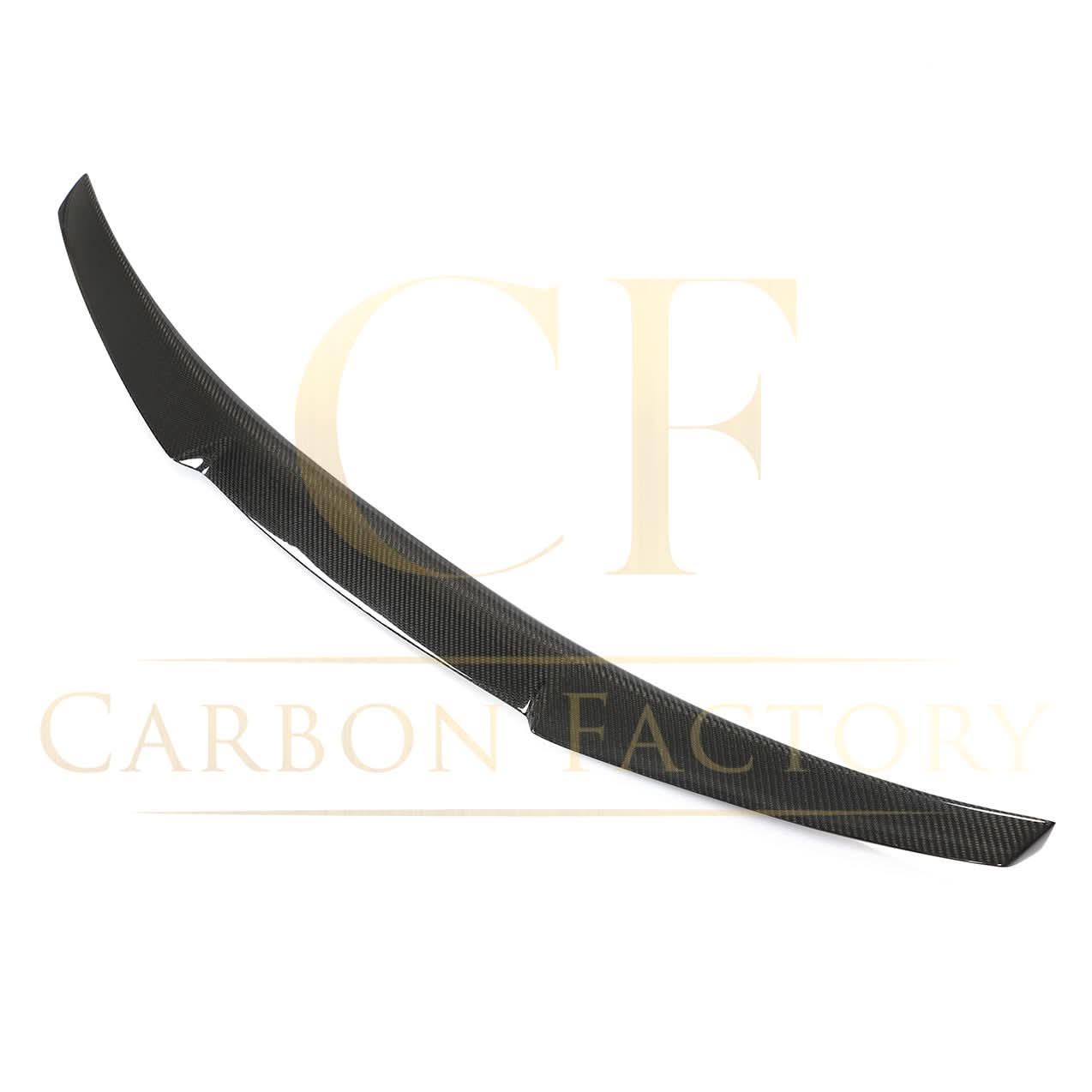 V Style Carbon Fibre Boot Spoiler for Audi A3 S3 RS3 Saloon 20-24 - Carbon Factory