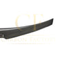 V Style Carbon Fibre Boot Spoiler for Audi A3 S3 RS3 Saloon 20-24 - Carbon Factory