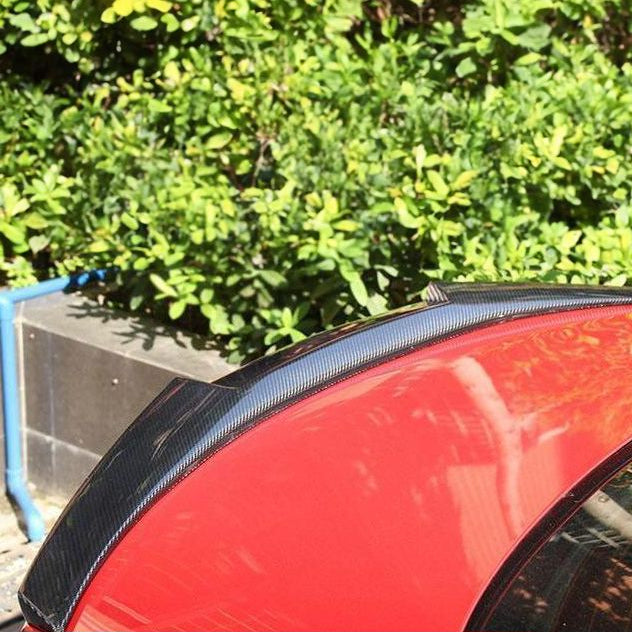 V Style Carbon Fibre Boot Spoiler for BMW 4 Series F32 Coupe 14-20 - Carbon Factory