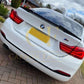 V Style Carbon Fibre Boot Spoiler for BMW 4 Series F36 Gran Coupe 14-20 - Carbon Factory