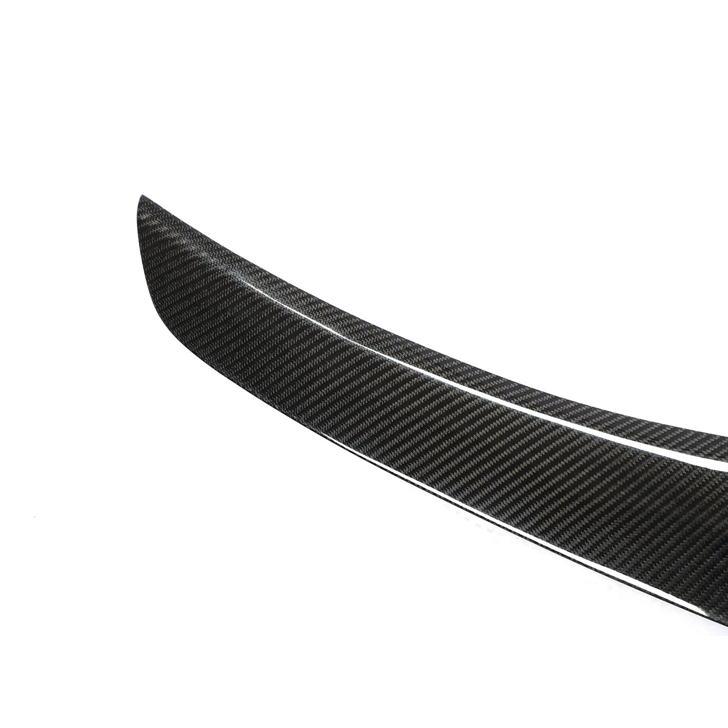 V Style Carbon Fibre Boot Spoiler for BMW E60 5 Series inc M5 03-10 - Carbon Factory