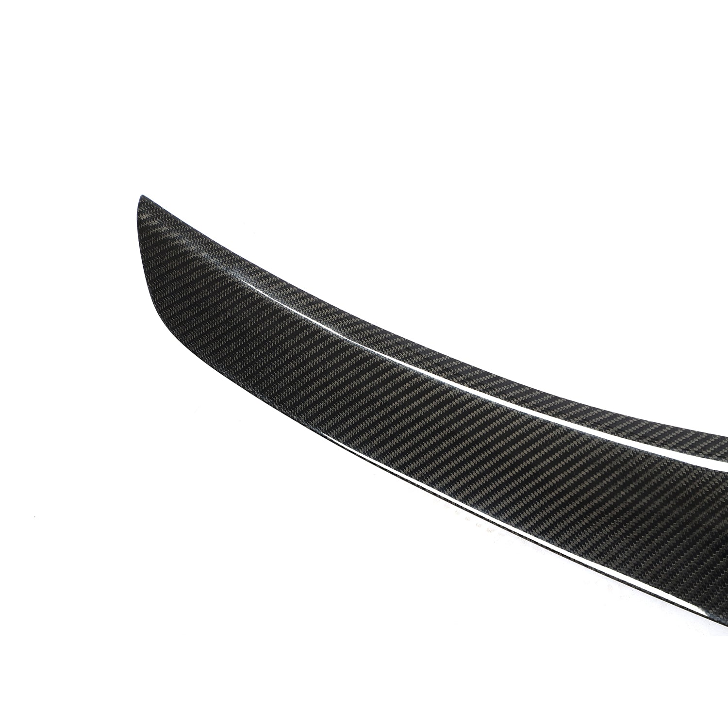 V Style Carbon Fibre Boot Spoiler for BMW E60 5 Series inc M5 03-10 - Carbon Factory