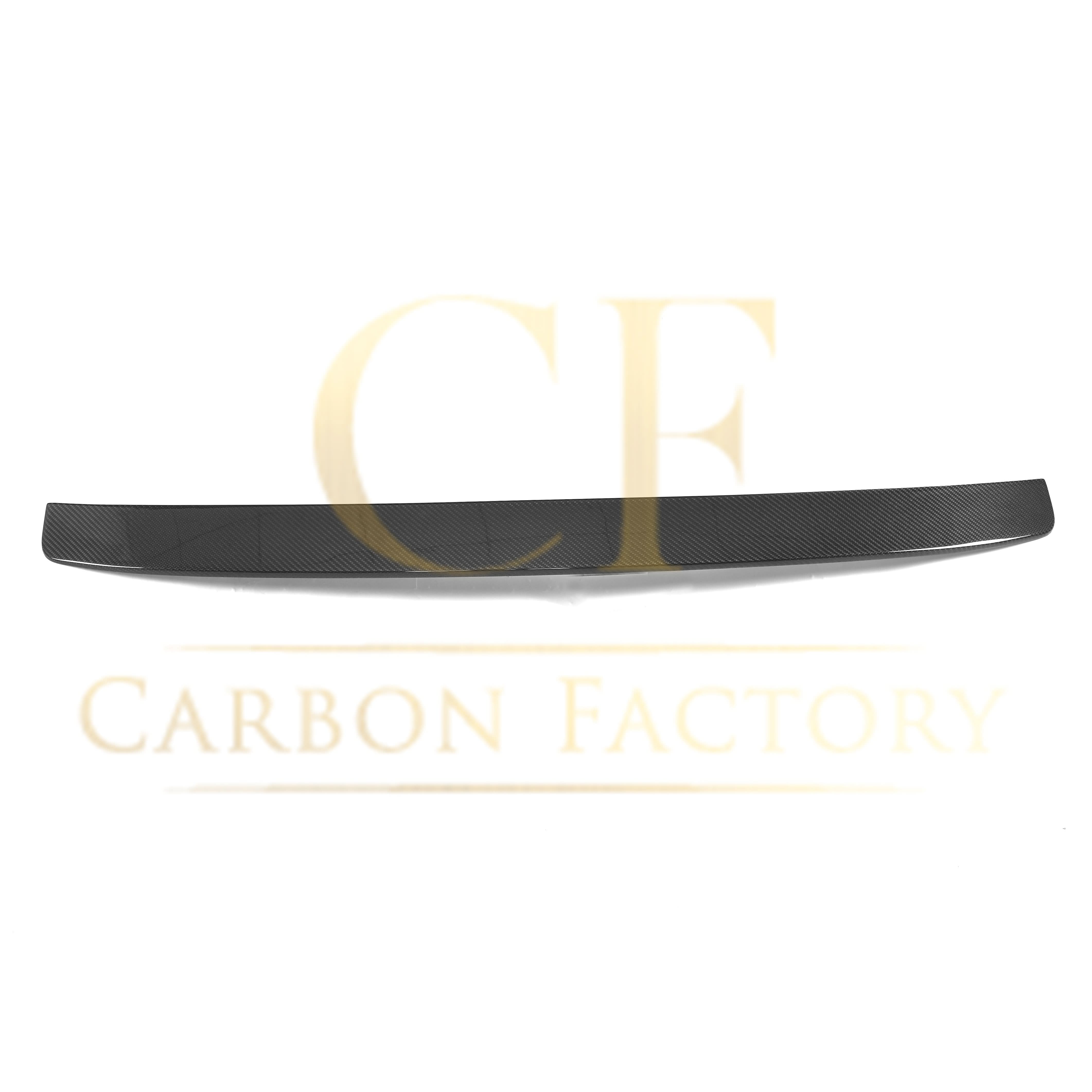 V Style Carbon Fibre Roof Spoiler for Mercedes Benz W205 C Class Coupe 15-21 - Carbon Factory