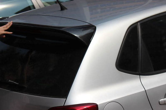 VT Style Carbon Fibre Roof Spoiler for VW Polo MK5 11-16 - Carbon Factory