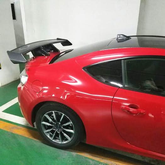 ZELE Style Carbon Fibre Boot Spoiler for Toyota GT86 12-20 - Carbon Factory