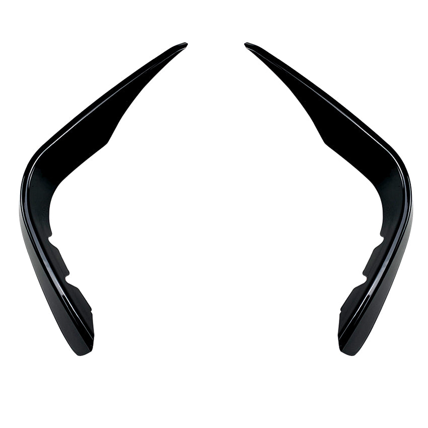 Gloss Black Front Canards for Mercedes Benz X253 C253 GLC 15-19