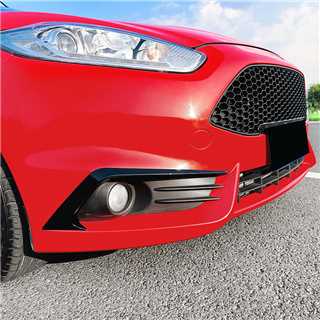 Gloss Black Front Canards for Ford Fiesta ST B299 MK7.5 13-17