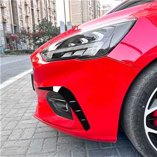 Gloss Black Front Canards for Ford Focus ST C519 MK4 19-22